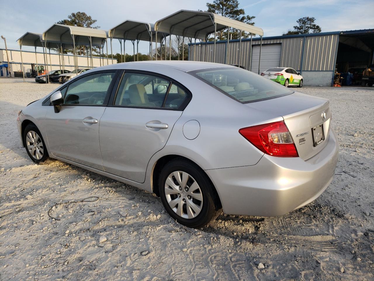 Obraz 2 z 2012 HONDA CIVIC LX 2012 z VIN 19XFB2F57CE062199