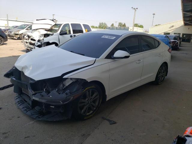 Image 1 of 2018 HYUNDAI ELANTRA SEL 2018 with VIN 5NPD84LF1JH228255