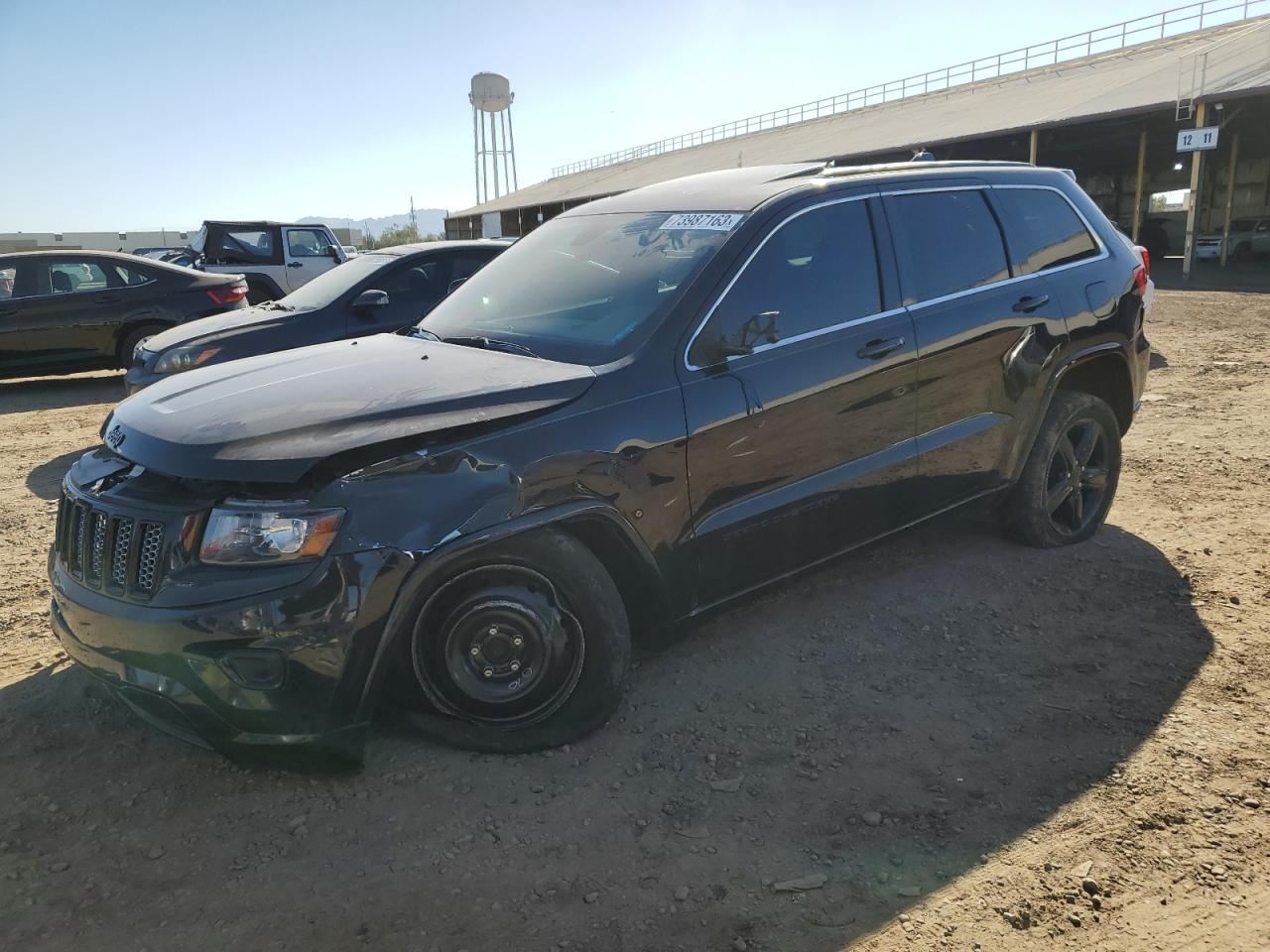 Image 1 of 2014 JEEP GRAND CHEROKEE LAREDO 2014 with VIN 1C4RJFAG9EC517953