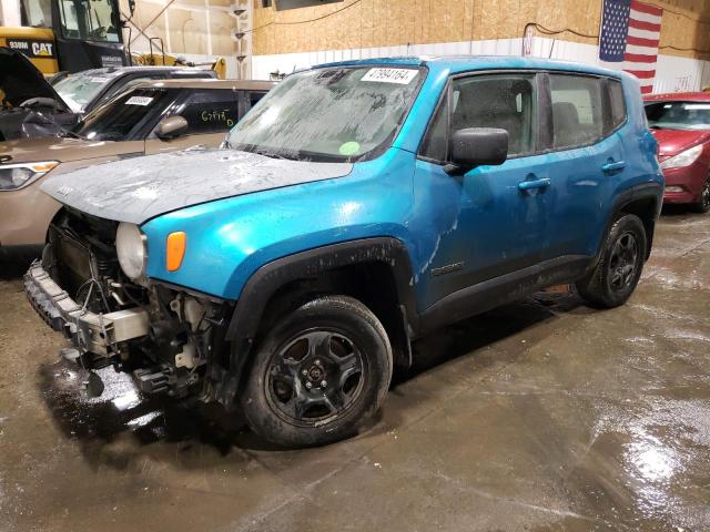 Image 1 of 2020 JEEP RENEGADE SPORT 2020 with VIN ZACNJBAB7LPL89763