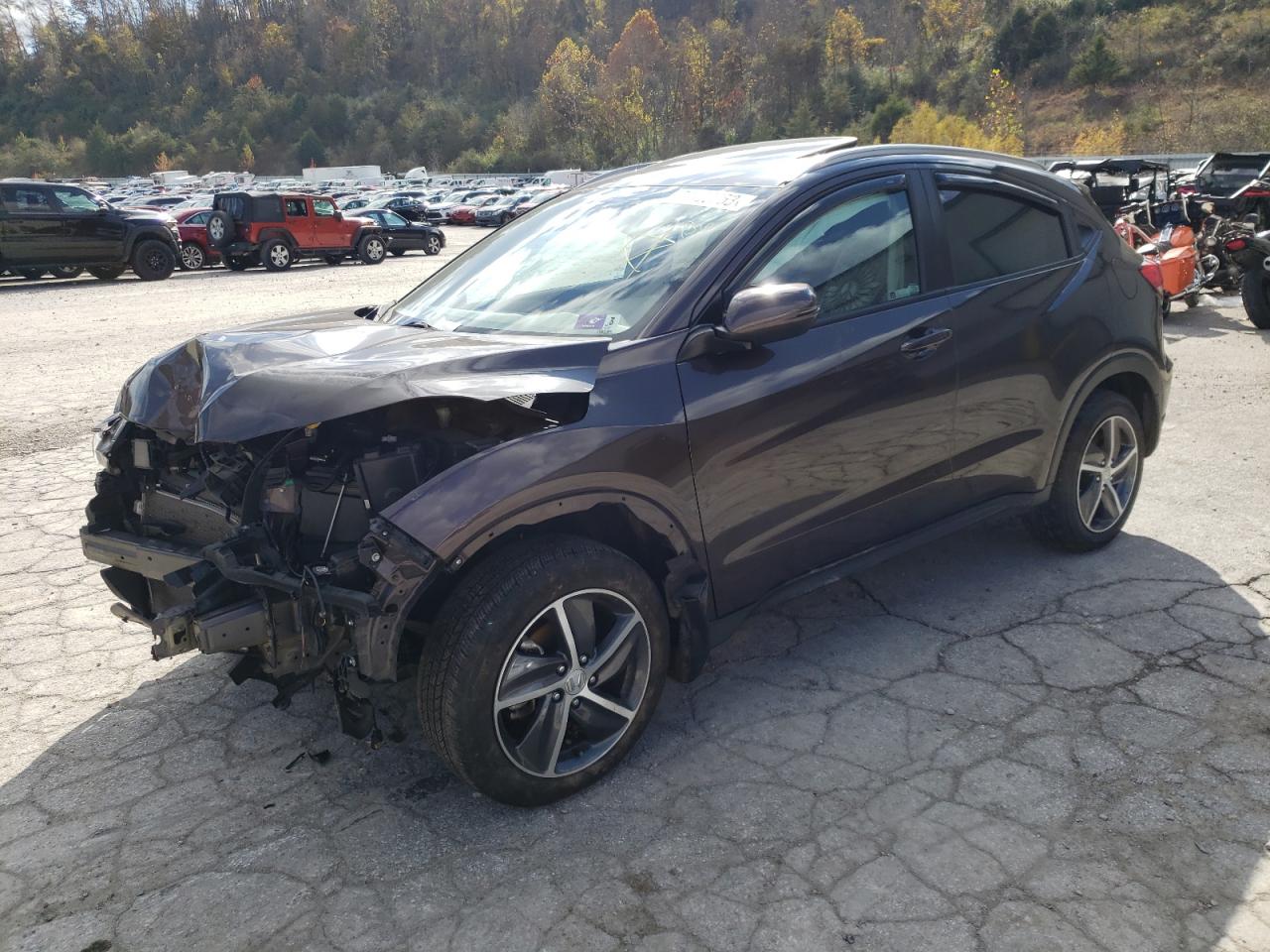 Изображение 1 2021 HONDA HR-V EX 2021 с VIN 3CZRU6H53MM748544