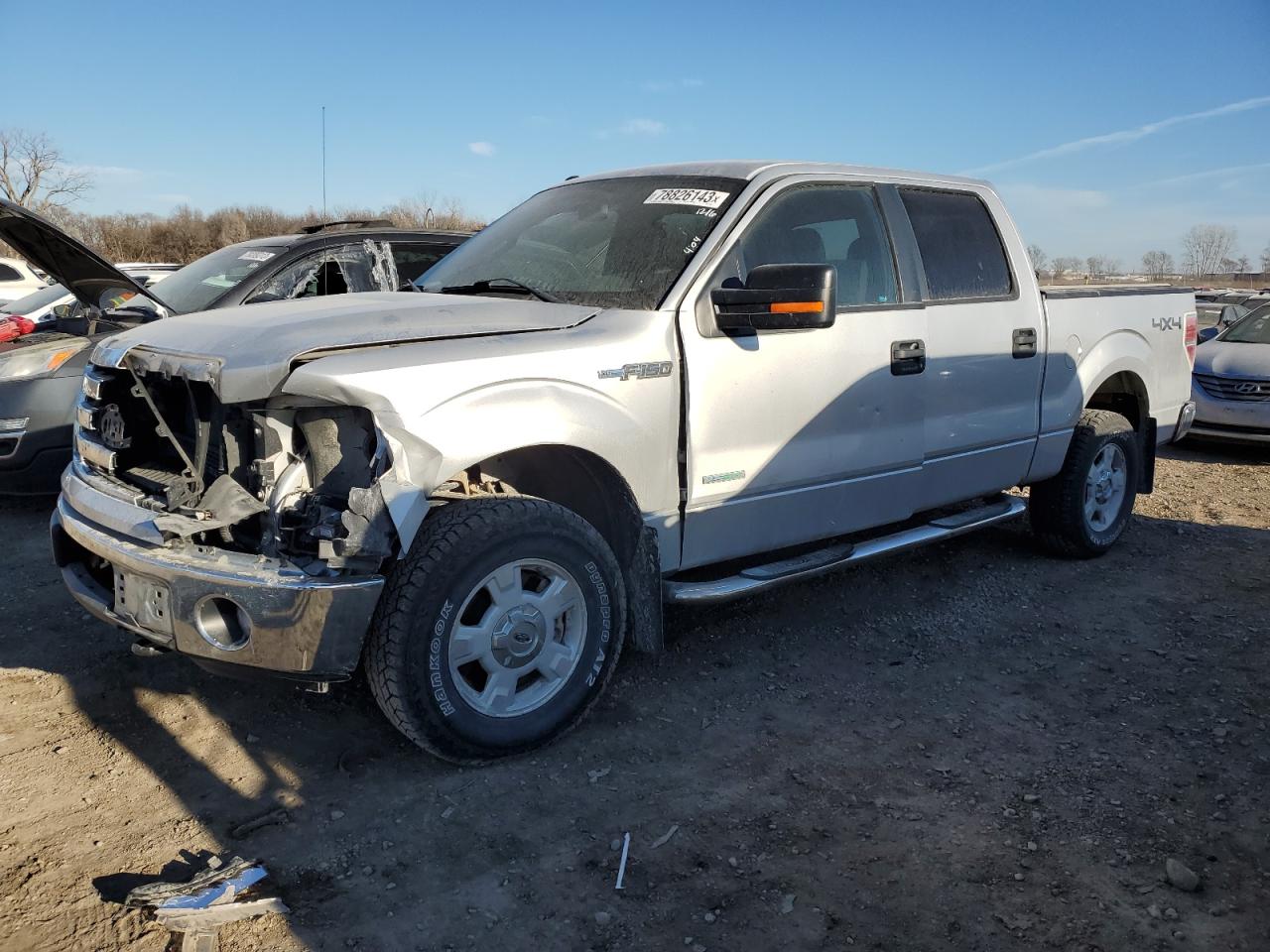 Image 1 of 2012 FORD F150 SUPERCREW 2012 with VIN 1FTFW1ET4CFC91363