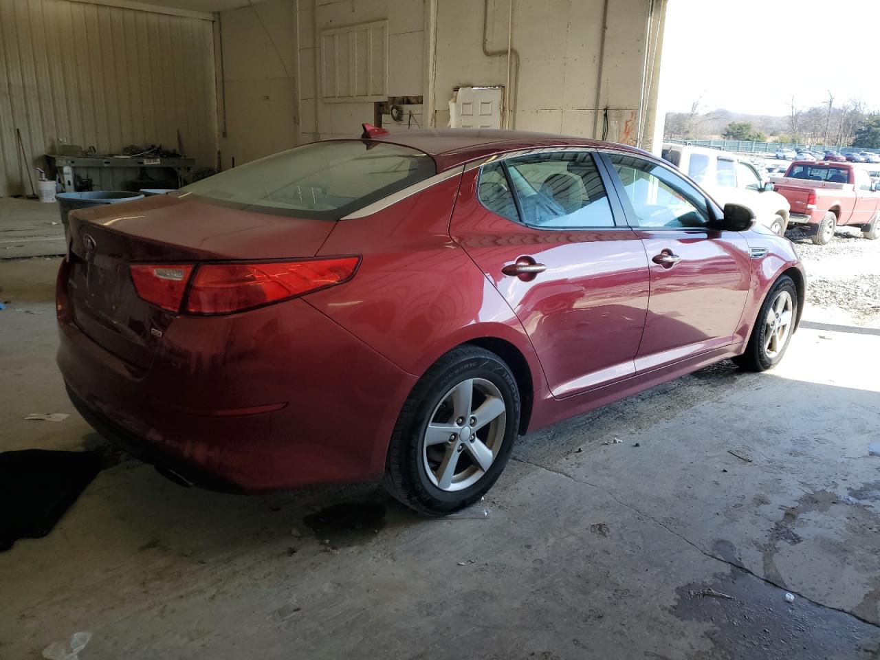 Image 3 of 2014 KIA OPTIMA LX 2014 with VIN 5XXGM4A75EG296774