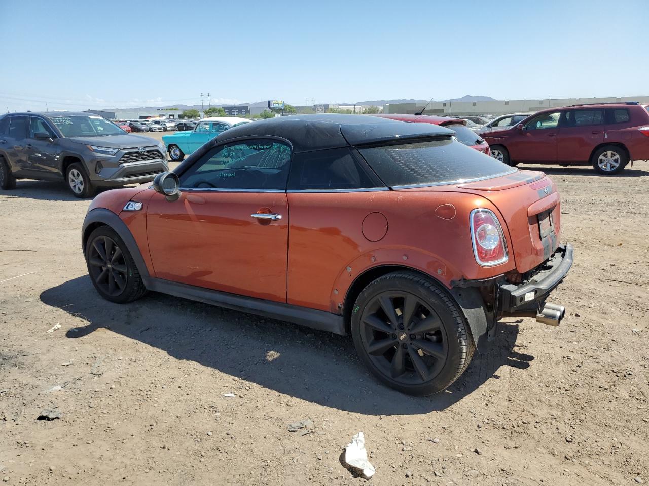 Image 2 of 2014 MINI COOPER COUPE S 2014 with VIN WMWSX3C52ET772922
