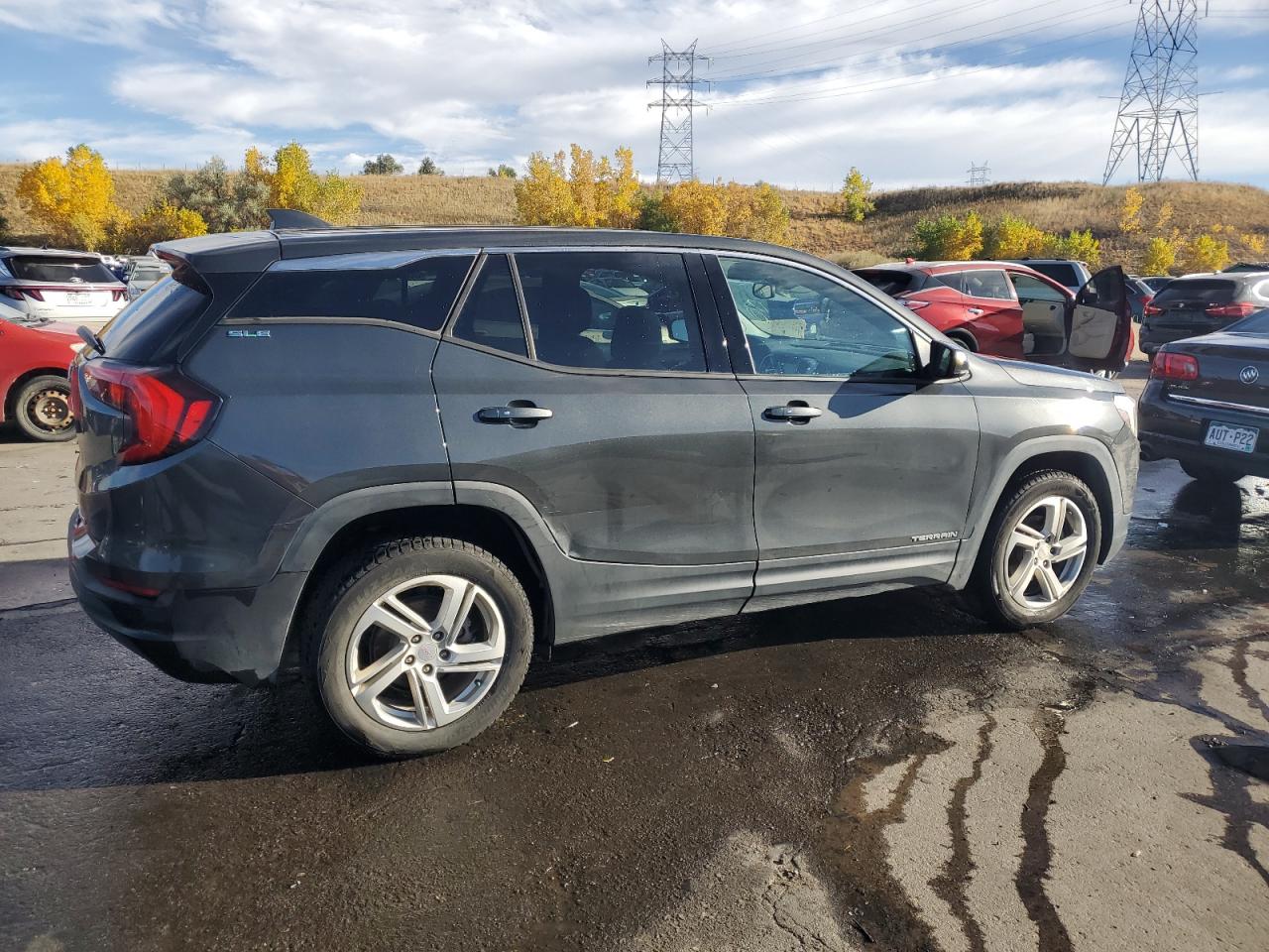 Image 3 of 2018 GMC TERRAIN SLE 2018 with VIN 3GKALTEV1JL216384