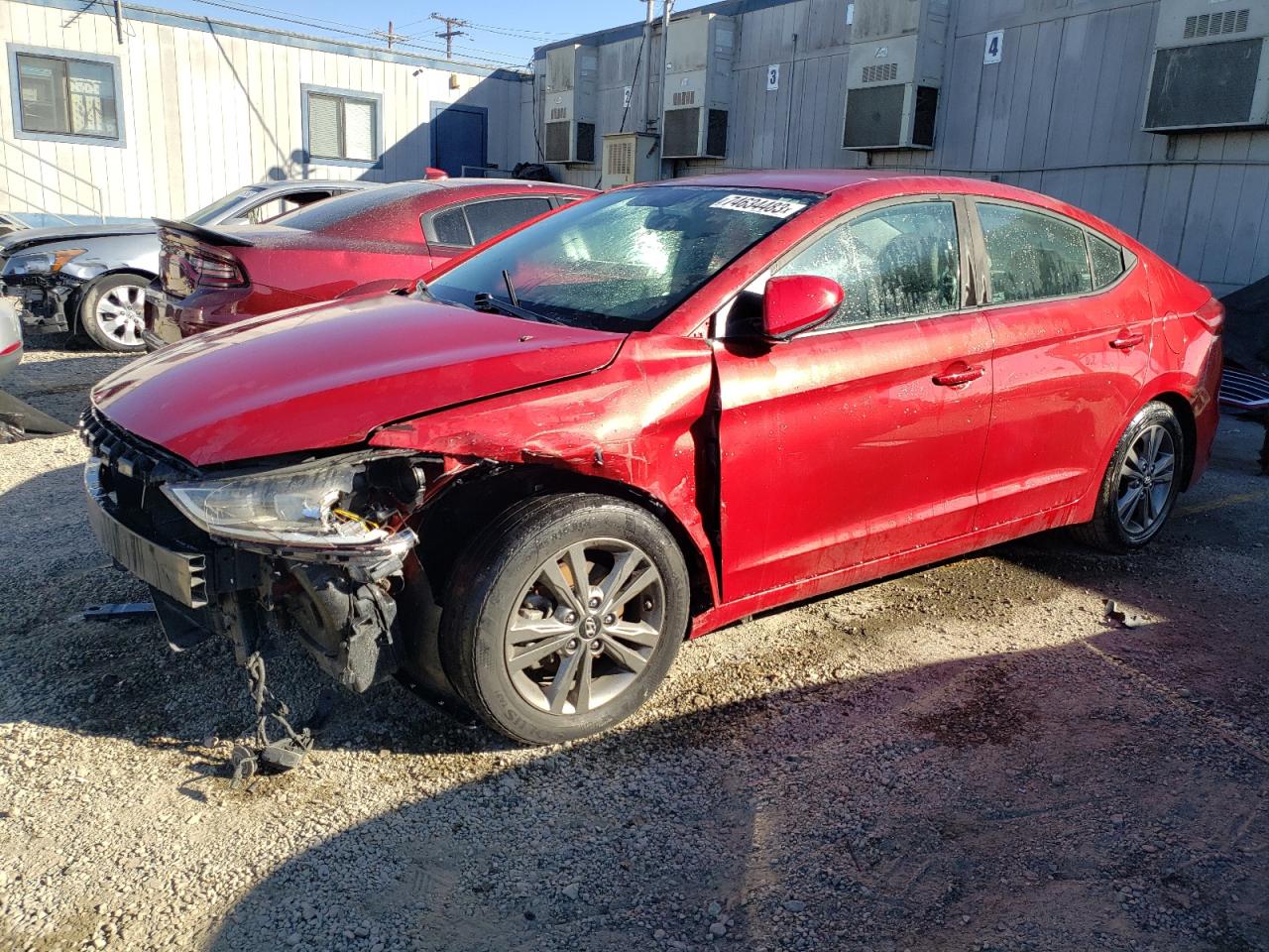 Obraz 1 z 2017 HYUNDAI ELANTRA SE 2017 z VIN KMHD74LF0HU371714