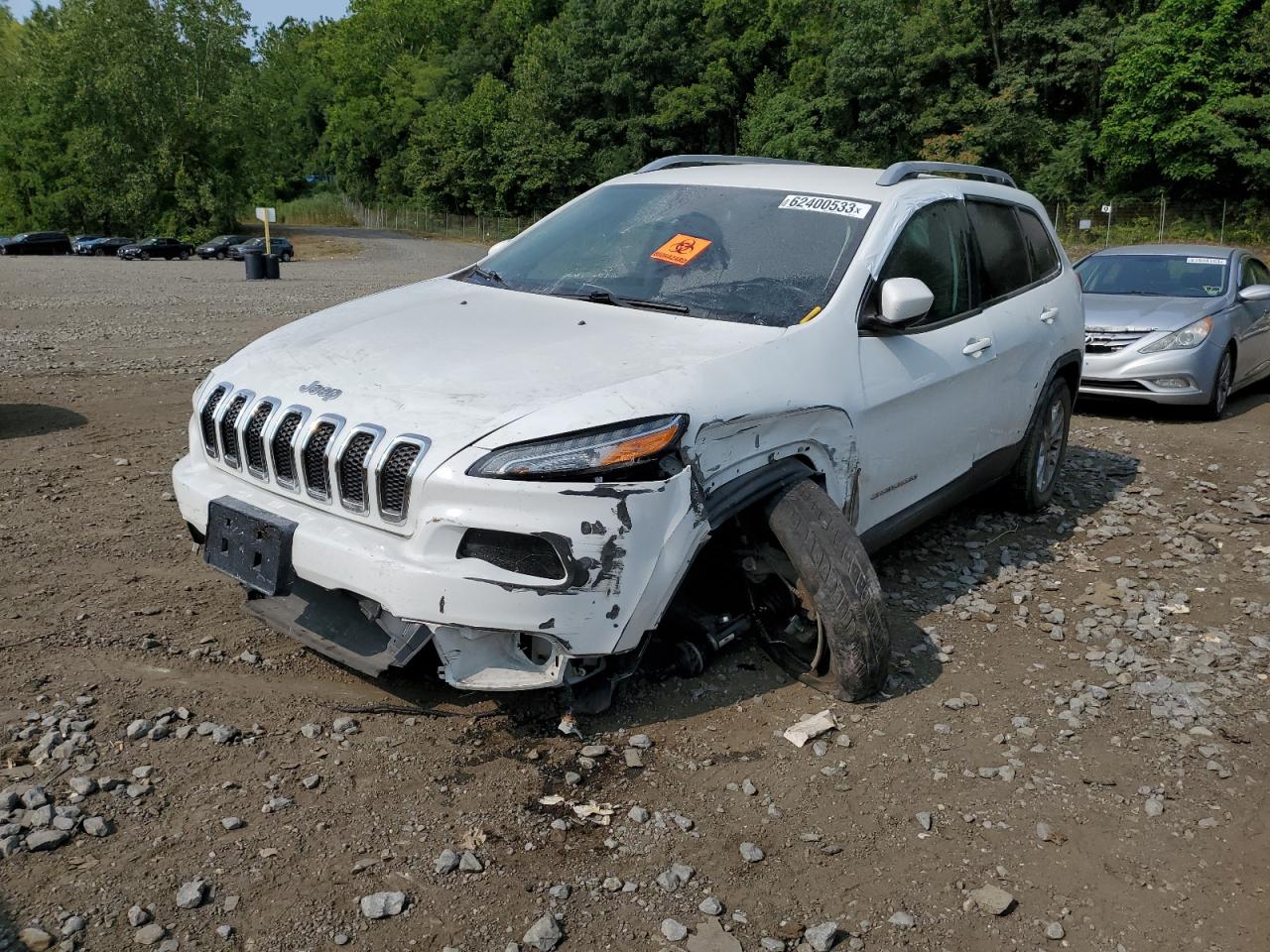 Image 1 of 2017 JEEP CHEROKEE LATITUDE 2017 with VIN 1C4PJMCB2HW655821