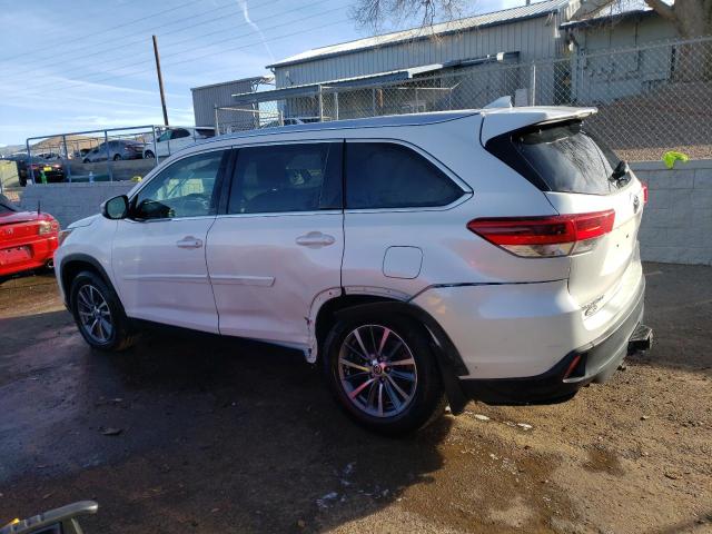 Изображение 2 2019 TOYOTA HIGHLANDER SE 2019 с VIN 5TDJZRFH5KS627028