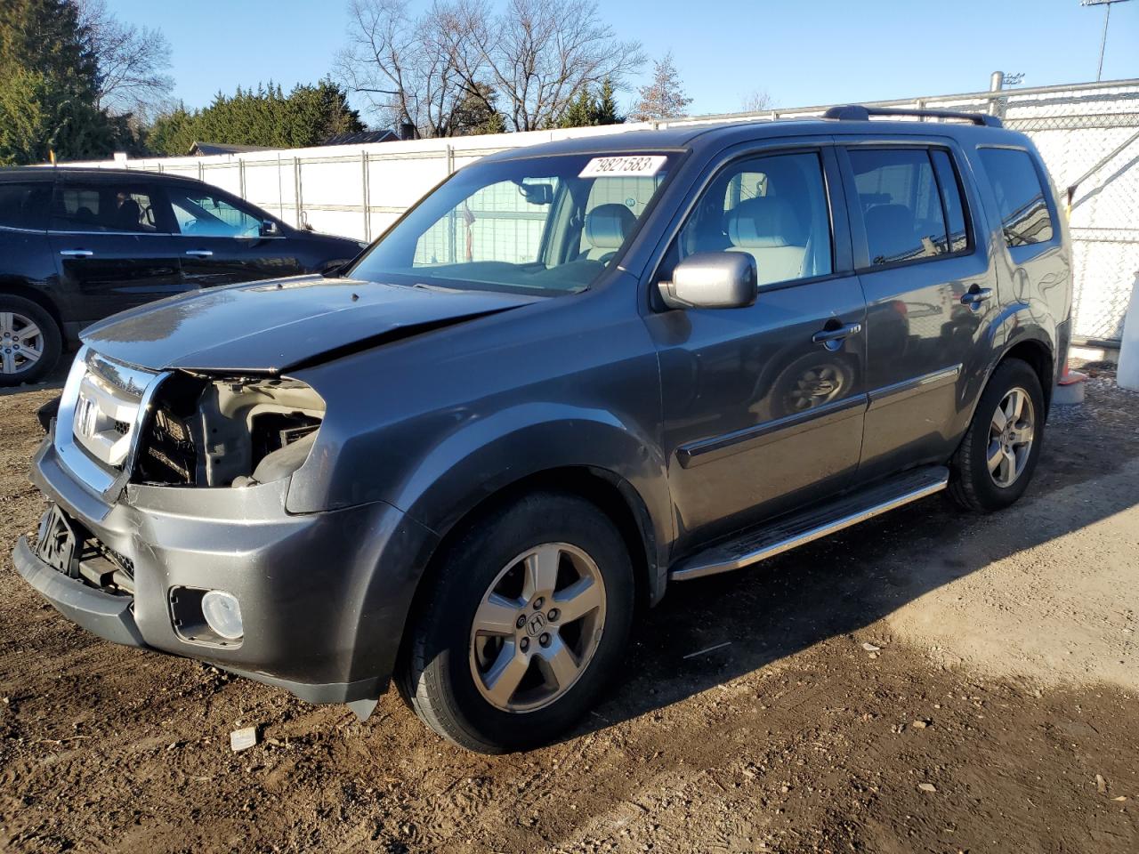 Image 1 of 2011 HONDA PILOT EXL 2011 with VIN 5FNYF4H67BB001832