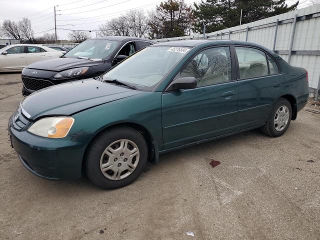 Obraz 1 z 2002 HONDA CIVIC LX 2002 z VIN 1HGES16562L040806