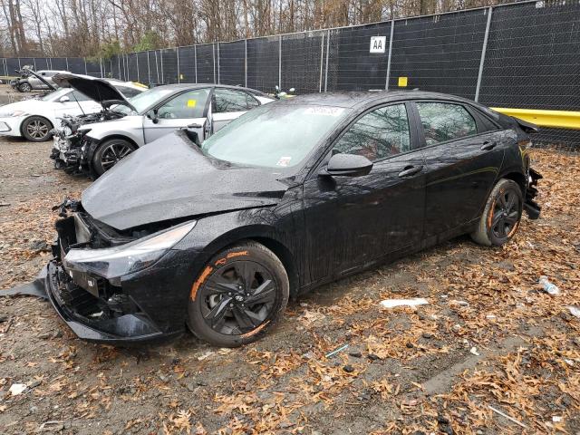 Image 1 of 2022 HYUNDAI ELANTRA SEL 2022 with VIN KMHLS4AGXNU243580