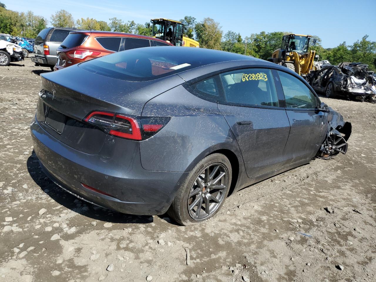 Image 3 of 2022 TESLA MODEL 3  2022 with VIN 5YJ3E1EB8NF323378