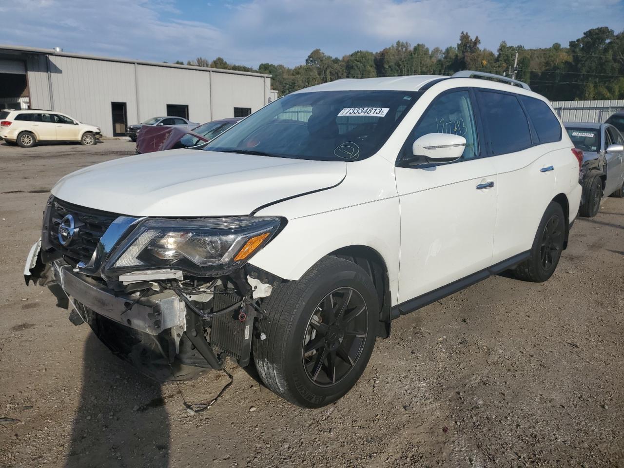 Изображение 1 2017 NISSAN PATHFINDER S 2017 с VIN 5N1DR2MN7HC613084