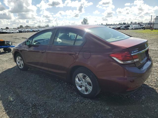 Image 2 of 2013 HONDA CIVIC LX 2013 with VIN 19XFB2F51DE246376