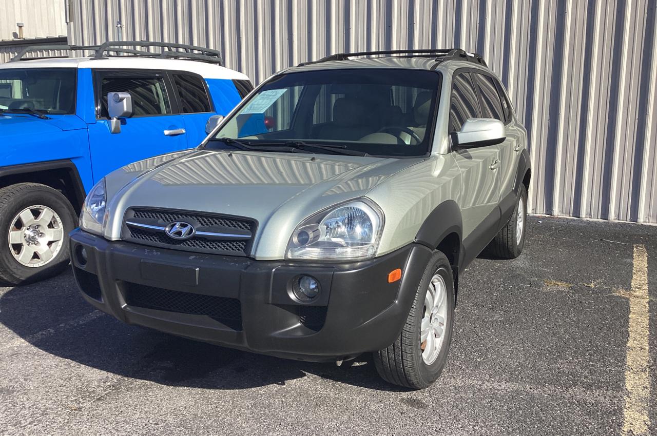Изображение 2 2007 HYUNDAI TUCSON SE 2007 с VIN KM8JN12D17U557073