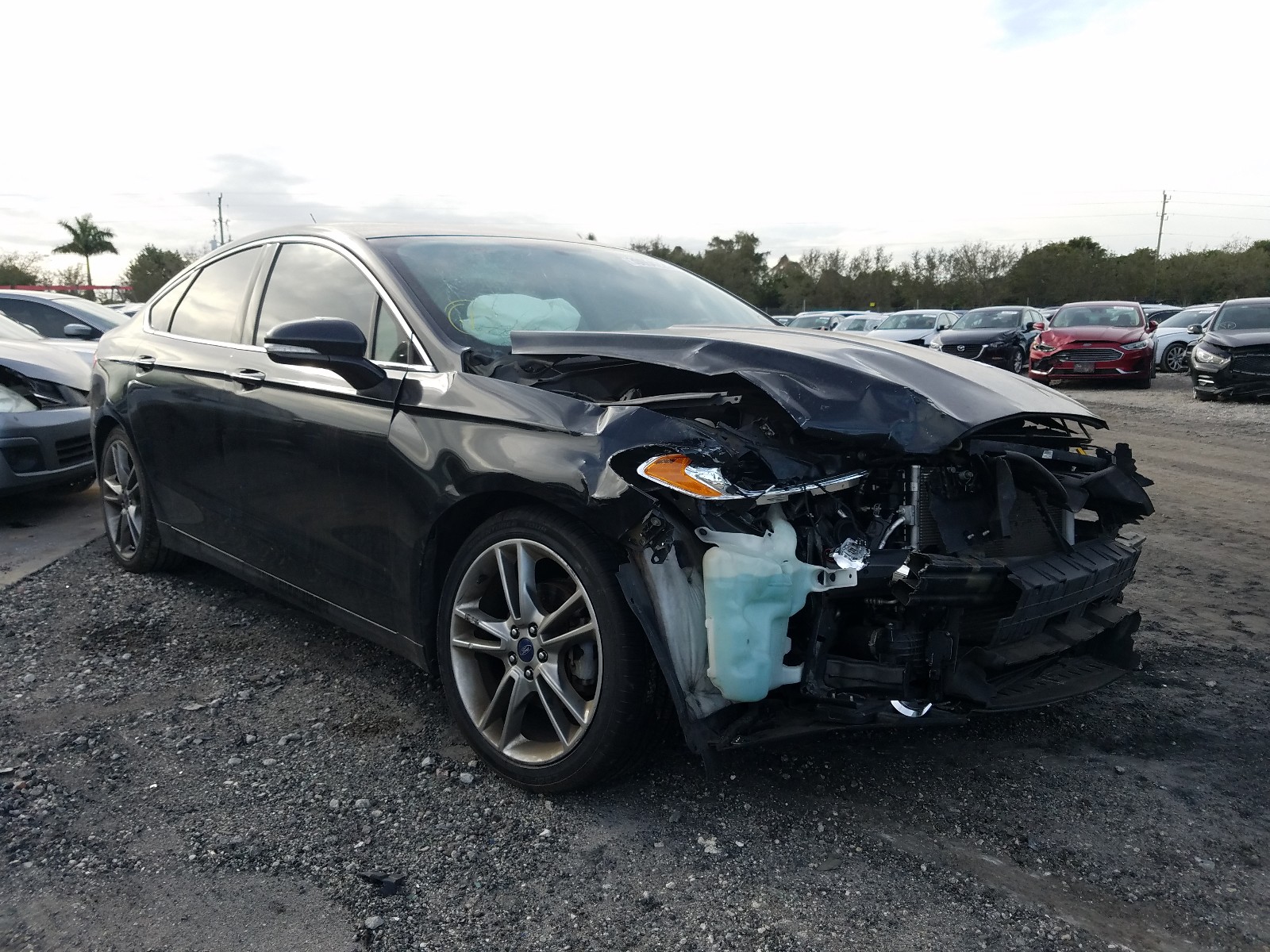 Изображение 1 2015 FORD FUSION TITANIUM 2015 с VIN 3FA6P0K99FR110061