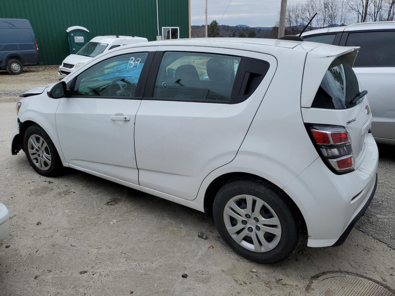 Image 2 of 2020 CHEVROLET SONIC  2020 with VIN 1G1JG6SB8L4104629