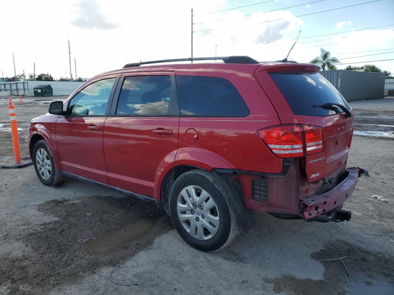 Image 2 of 2017 DODGE JOURNEY SE 2017 with VIN 3C4PDCAB1HT675570