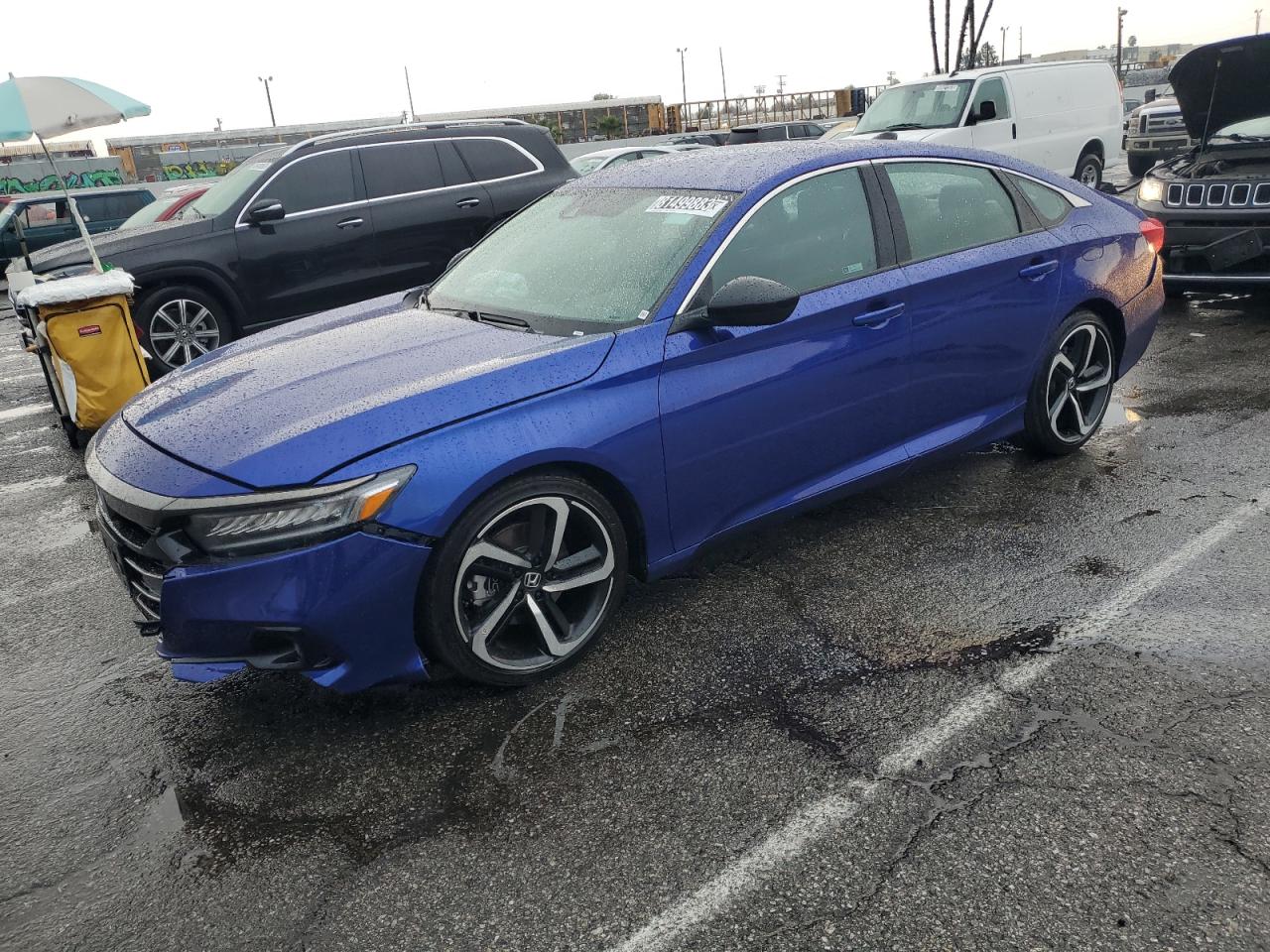 Obraz 1 z 2022 HONDA ACCORD SPORT 2022 z VIN 1HGCV1F34NA121686