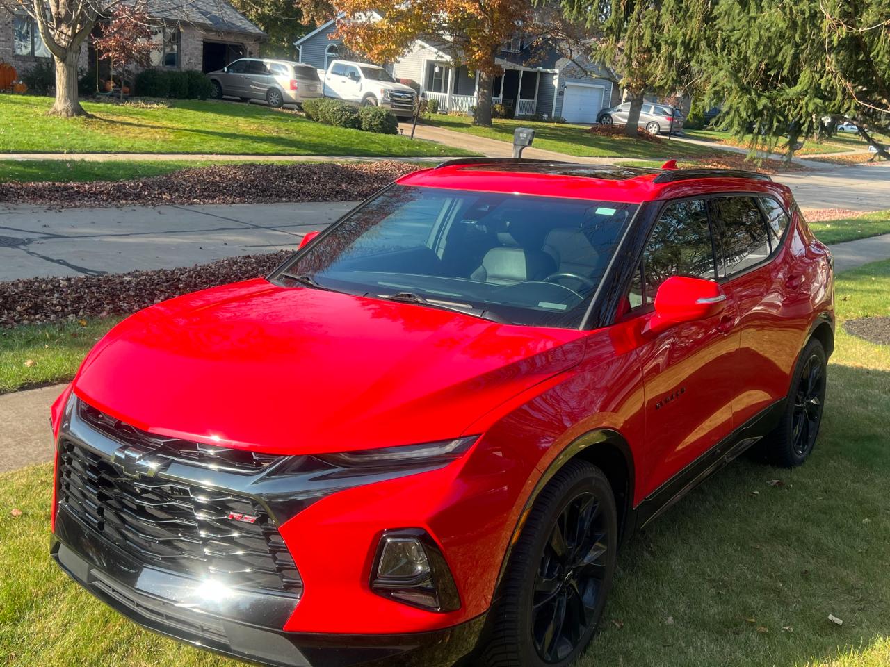 Image 2 of 2021 CHEVROLET BLAZER RS 2021 with VIN 3GNKBKRS0MS539985