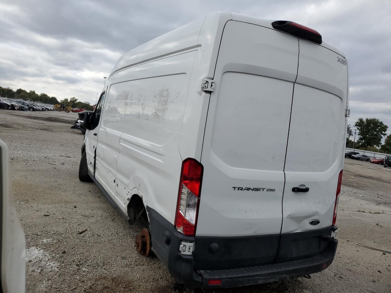 Image 2 of 2019 FORD TRANSIT T-250 2019 with VIN 1FTYR2XMXKKA50618