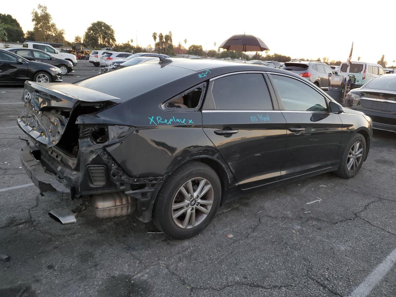 Изображение 3 2017 HYUNDAI SONATA SE 2017 с VIN 5NPE24AF9HH574010