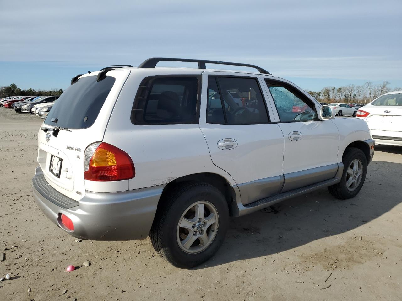 Image 3 of 2004 HYUNDAI SANTA FE GLS 2004 with VIN KM8SC73D04U849501