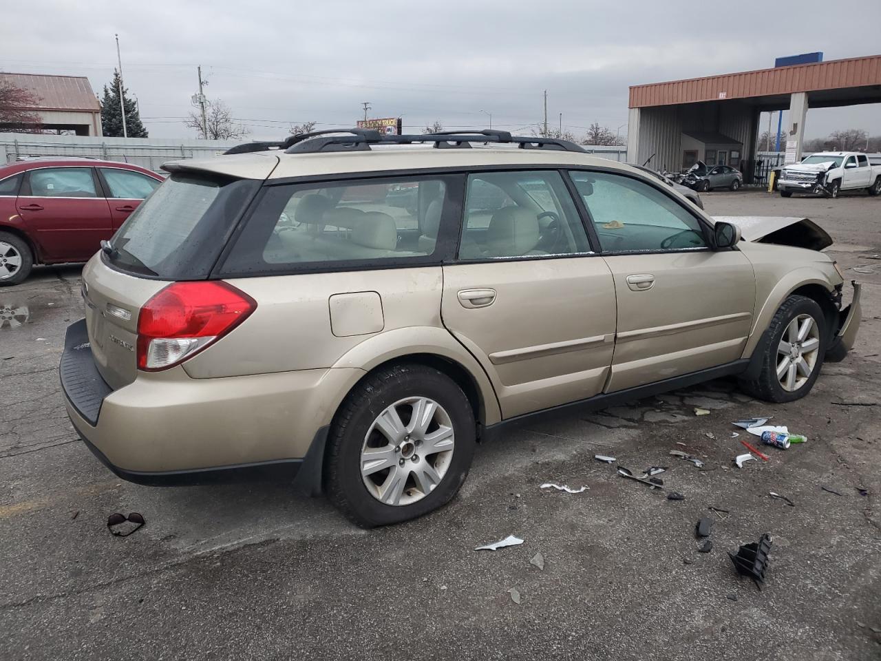 Изображение 3 2008 SUBARU OUTBACK 2.5I LIMITED 2008 с VIN 4S4BP62C087316897
