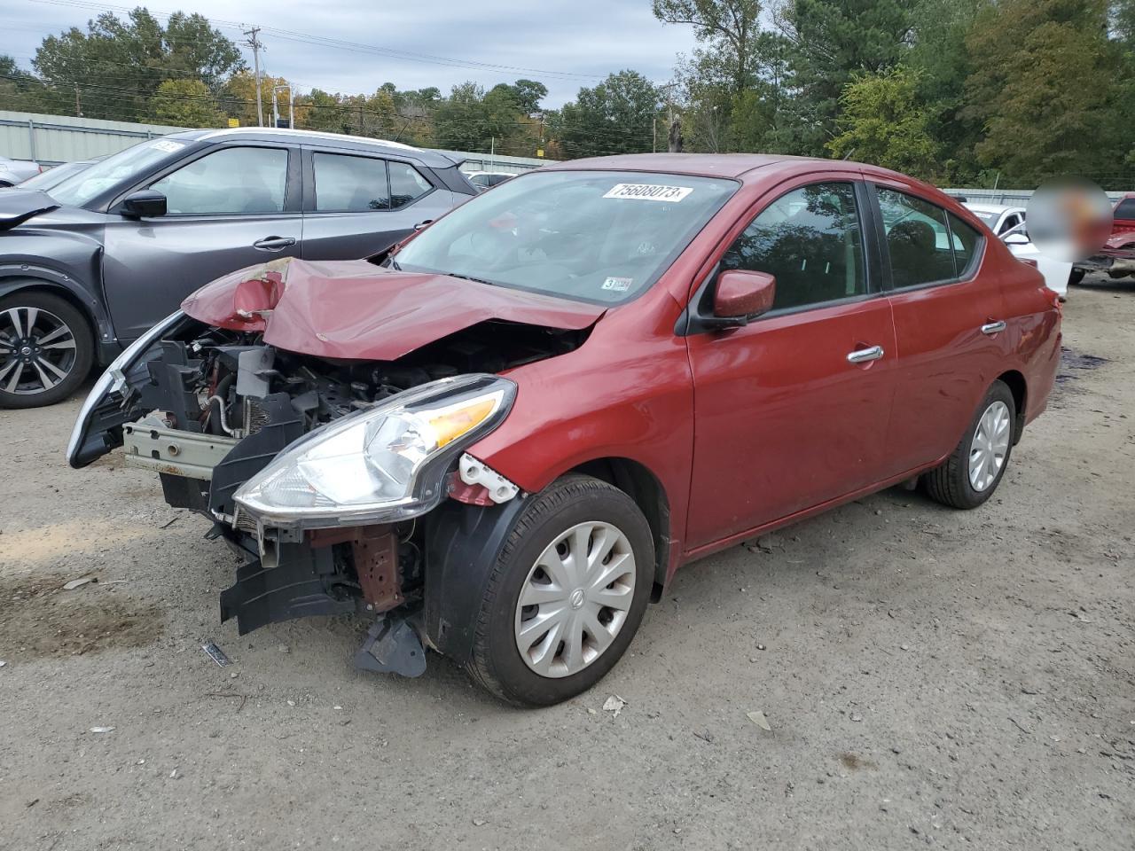 Изображение 1 2019 NISSAN VERSA S 2019 с VIN 3N1CN7AP7KL880254