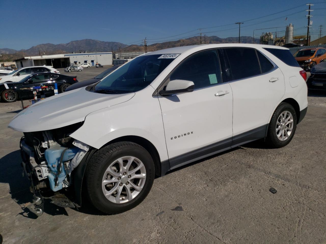Image 1 of 2018 CHEVROLET EQUINOX LT 2018 with VIN 3GNAXJEV4JL292273