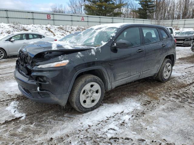 Image 1 of 2016 JEEP CHEROKEE SPORT 2016 with VIN 1C4PJLABXGW243092