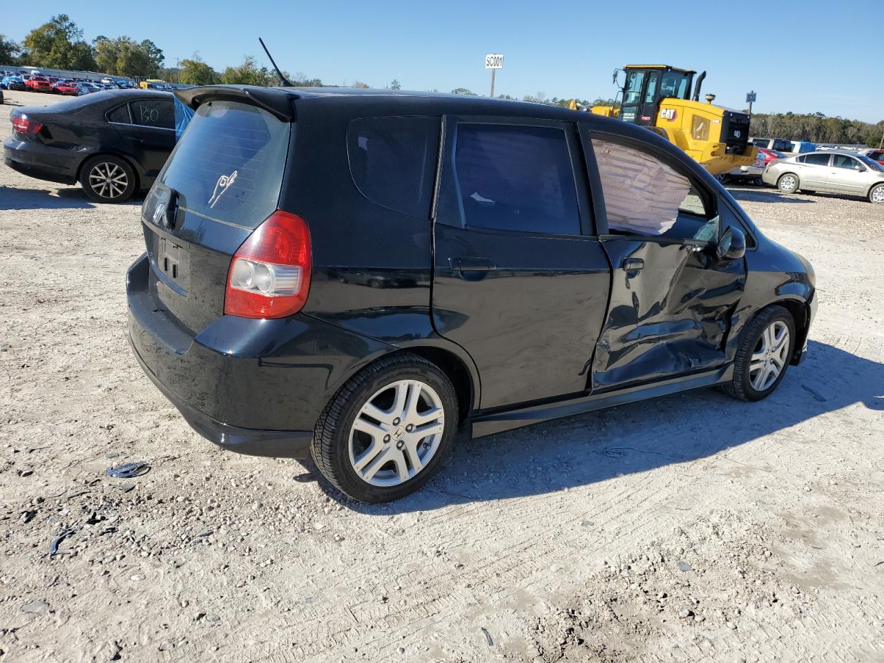 Image 3 of 2008 HONDA FIT SPORT 2008 with VIN JHMGD37648S063535
