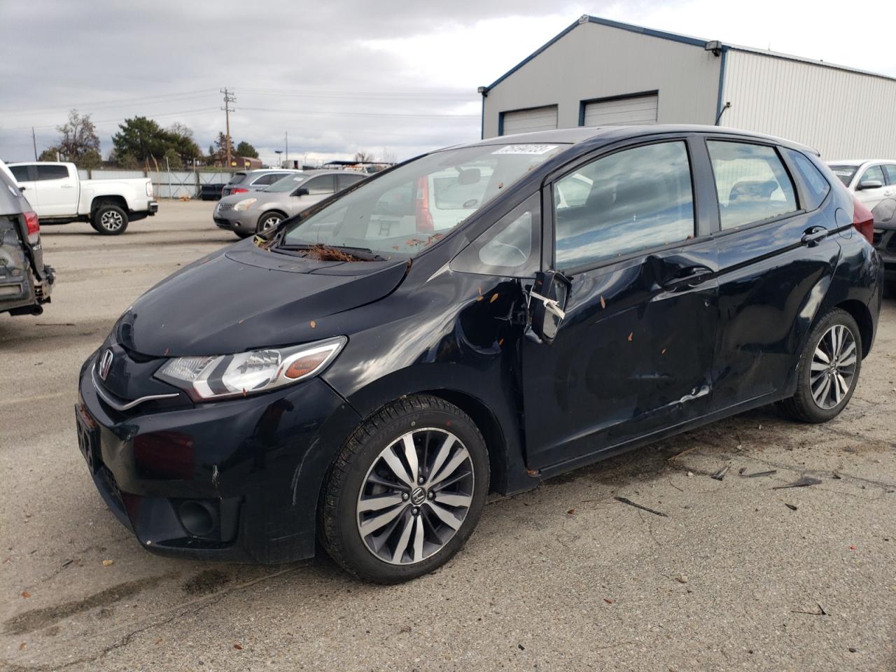 Image 1 of 2016 HONDA FIT EX 2016 with VIN JHMGK5H73GX014269
