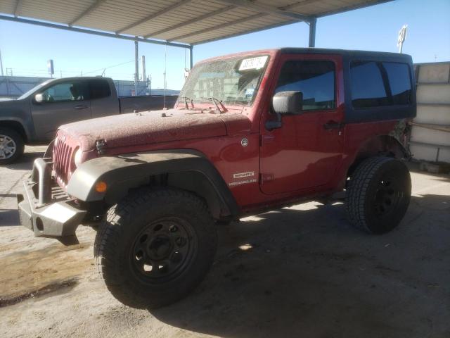 Image 1 of 2013 JEEP WRANGLER SPORT 2013 with VIN 1C4AJWAGXDL601257