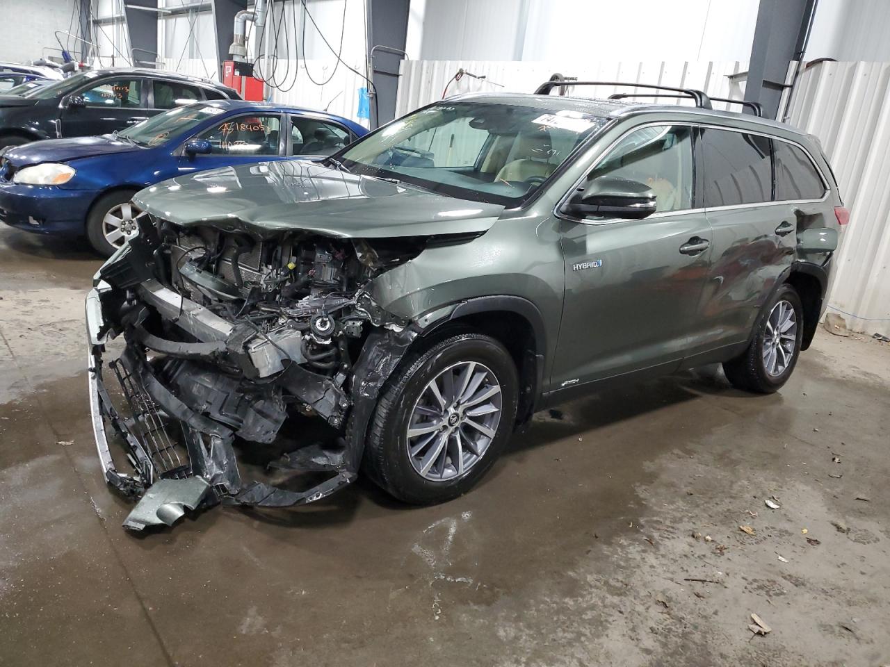 Obraz 1 z 2019 TOYOTA HIGHLANDER HYBRID 2019 z VIN 5TDJGRFH7KS057958