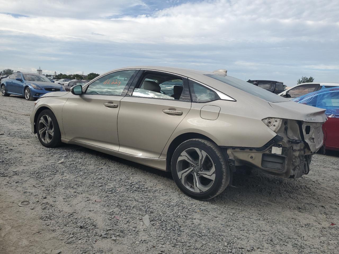 Image 2 of 2018 HONDA ACCORD EX 2018 with VIN 1HGCV1F4XJA075851