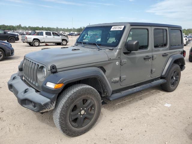 Image 1 of 2020 JEEP WRANGLER UNLIMITED SPORT 2020 with VIN 1C4HJXDG8LW337775