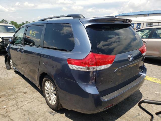 Image 3 of 2014 TOYOTA SIENNA XLE 2014 with VIN 5TDYK3DC8ES448767