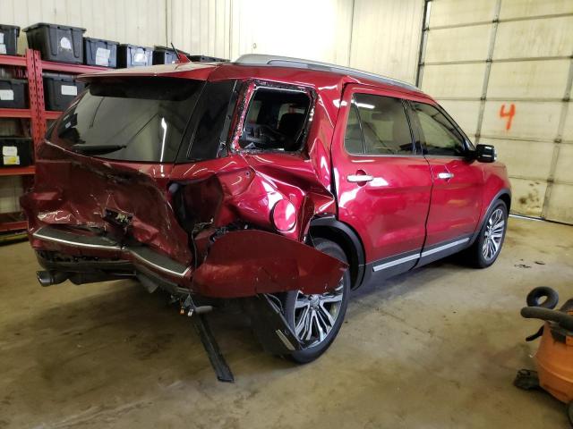 Image 3 of 2019 FORD EXPLORER PLATINUM 2019 with VIN 1FM5K8HT4KGA77098