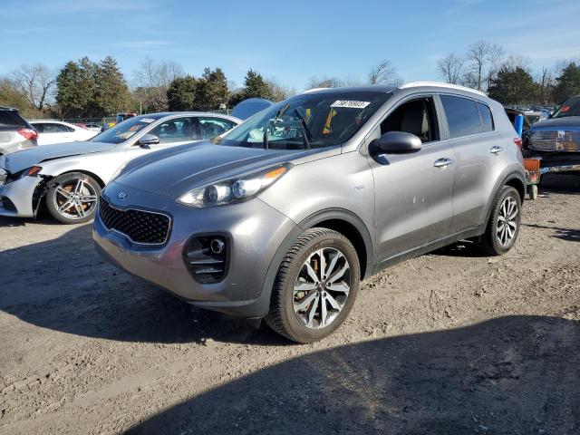 Image 1 of 2017 KIA SPORTAGE EX 2017 with VIN KNDPNCAC6H7035784