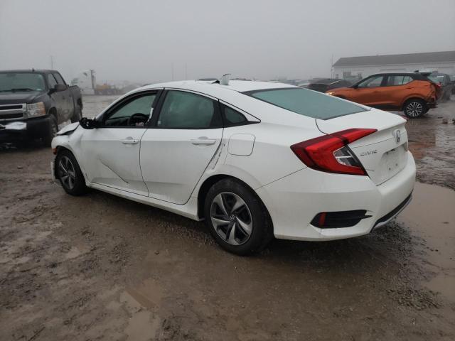 Image 2 of 2020 HONDA CIVIC LX 2020 with VIN 2HGFC2F63LH585375