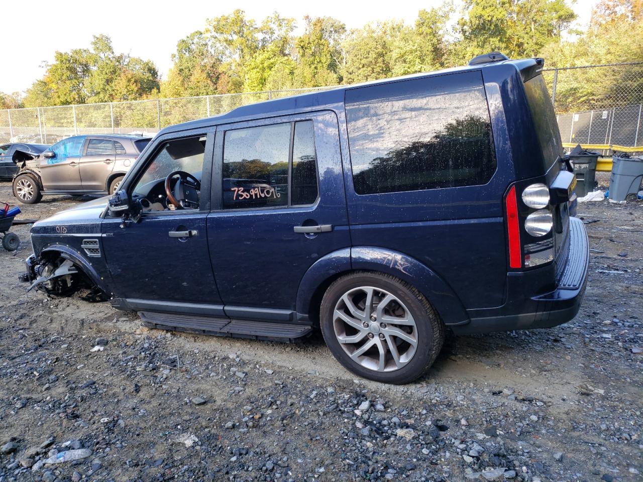 Image 2 of 2016 LAND ROVER LR4 HSE 2016 with VIN SALAG2V69GA847069