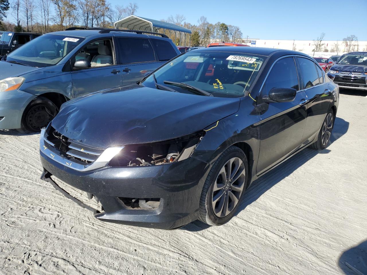 Image 1 of 2014 HONDA ACCORD SPORT 2014 with VIN 1HGCR2F59EA145686
