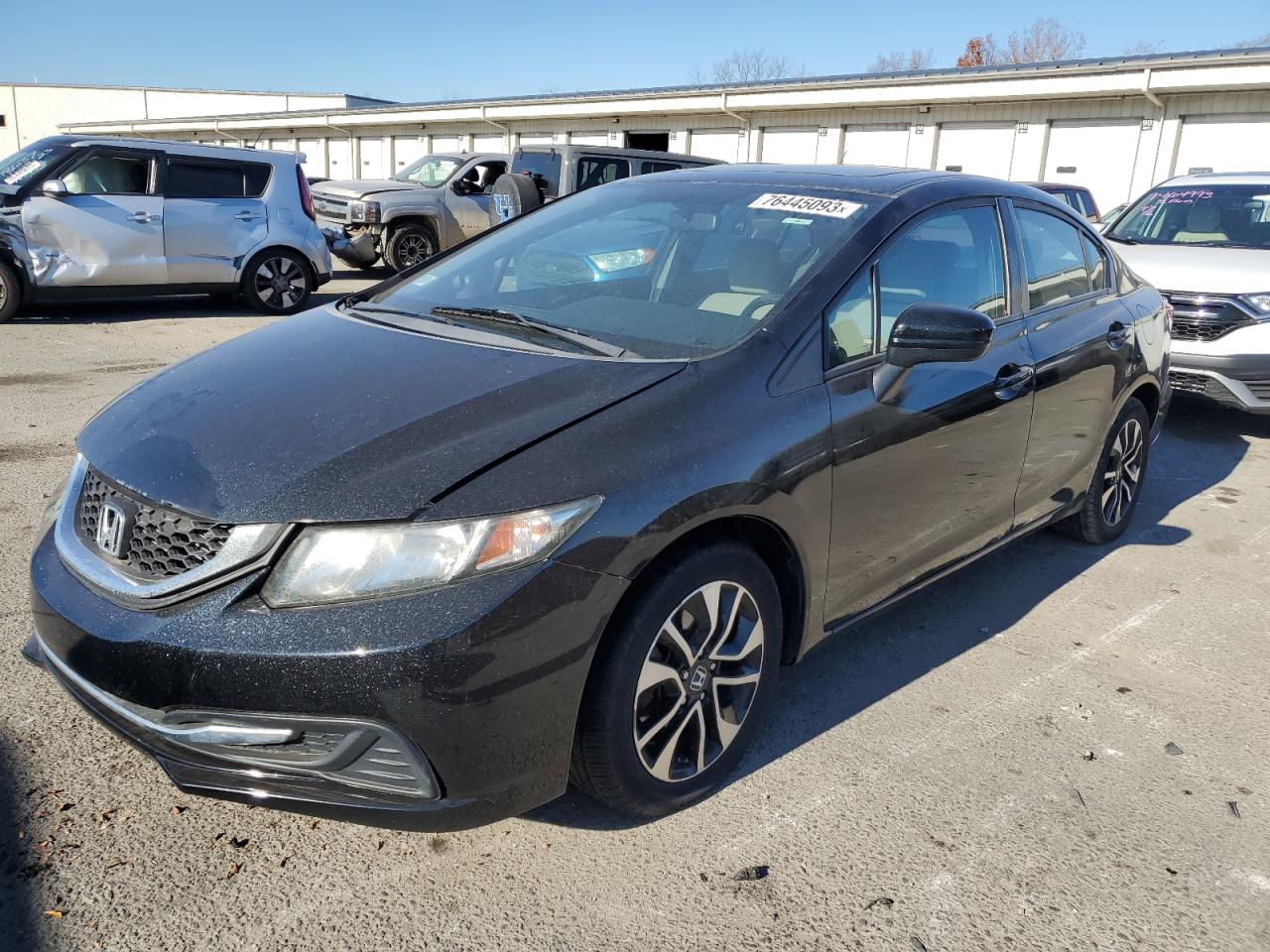 Image 1 of 2013 HONDA CIVIC EX 2013 with VIN 19XFB2F81DE081388