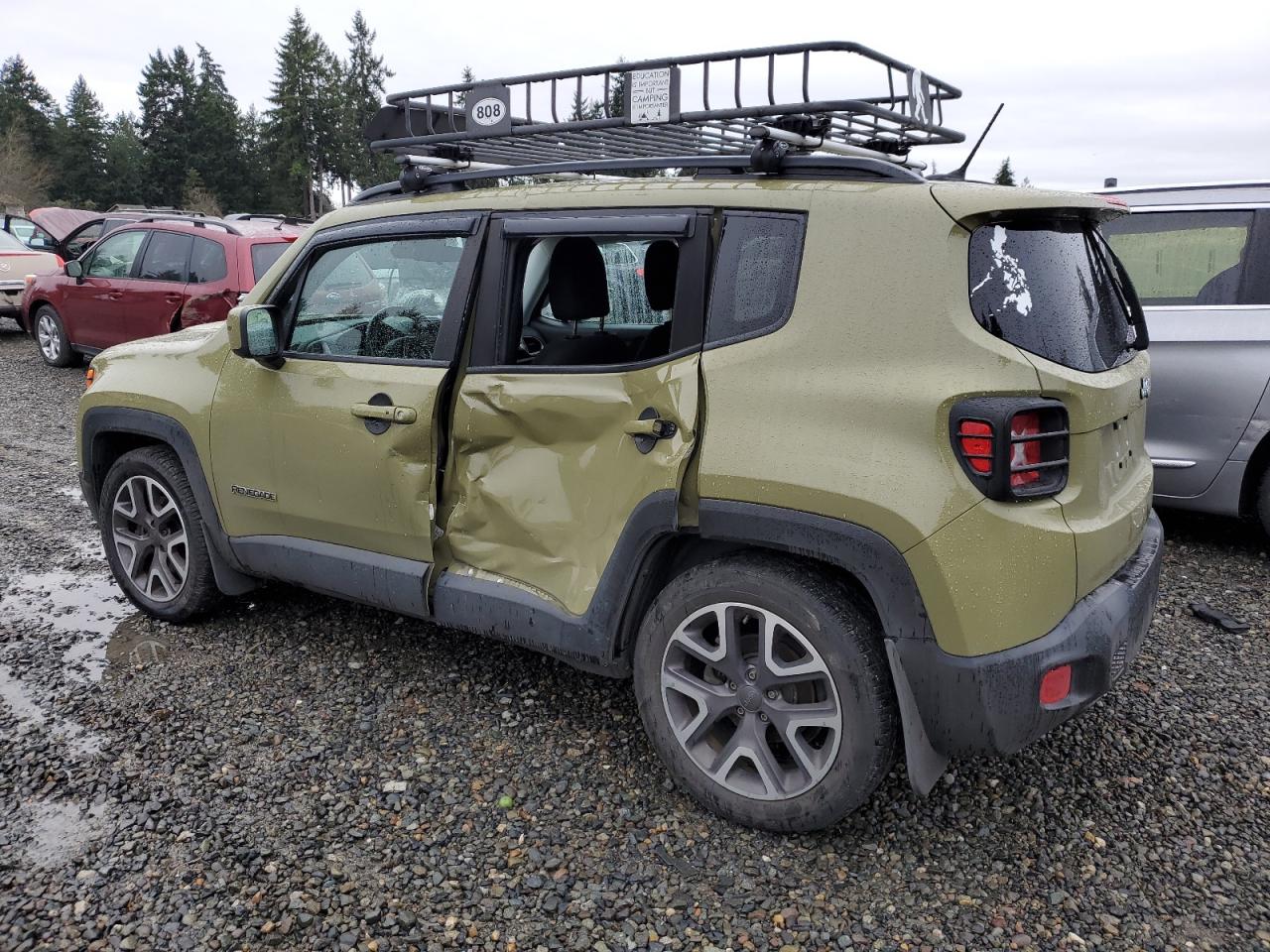 Image 2 of 2015 JEEP RENEGADE LATITUDE 2015 with VIN ZACCJABT4FPC17447