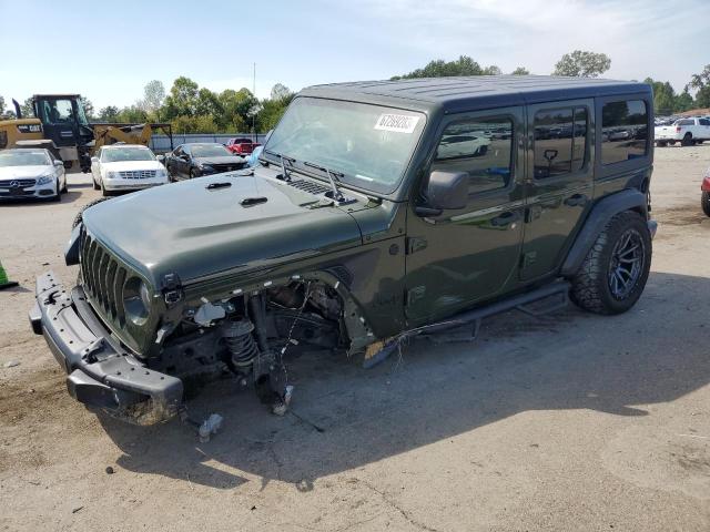 Изображение 1 2021 JEEP WRANGLER UNLIMITED SPORT 2021 с VIN 1C4HJXDG8MW627547