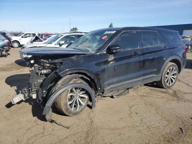 Image 1 of 2021 FORD EXPLORER ST 2021 with VIN 1FM5K8GC1MGA45553