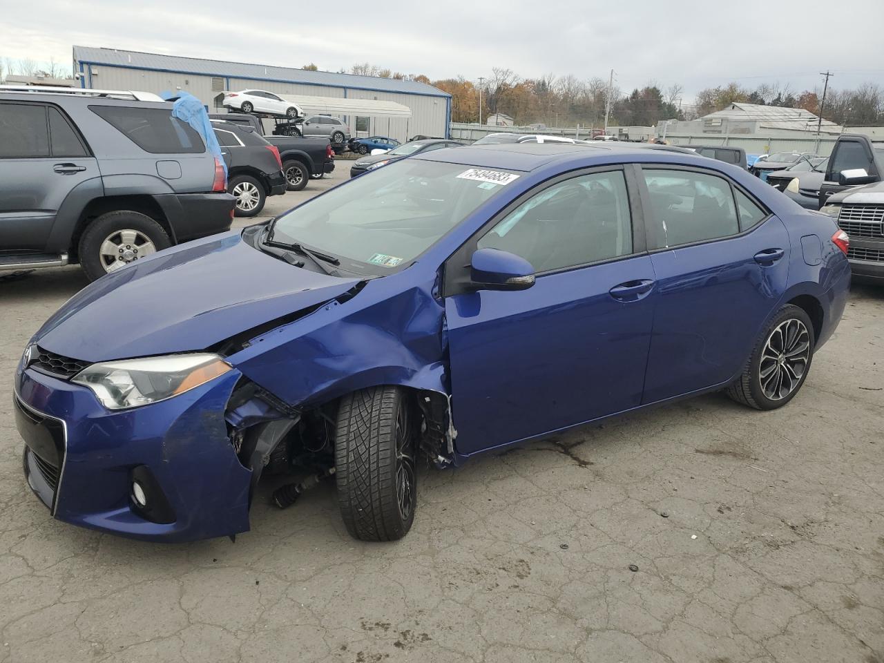 Image 1 of 2016 TOYOTA COROLLA L 2016 with VIN 2T1BURHE4GC657952