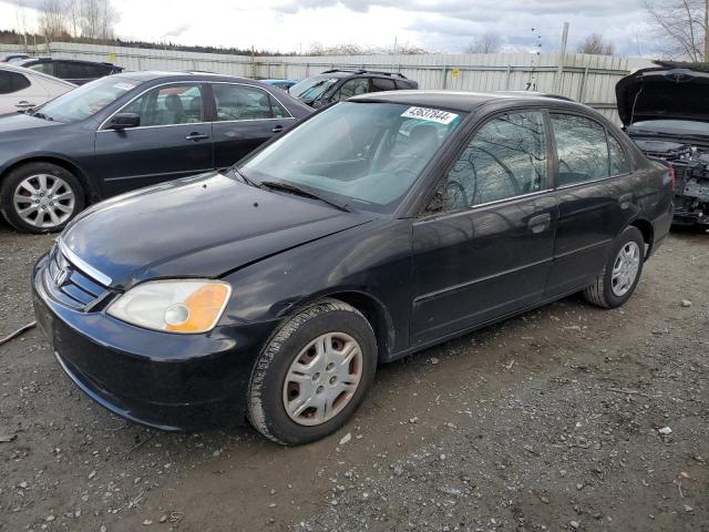 Image 1 of 2001 HONDA CIVIC LX 2001 with VIN JHMES16561S000677