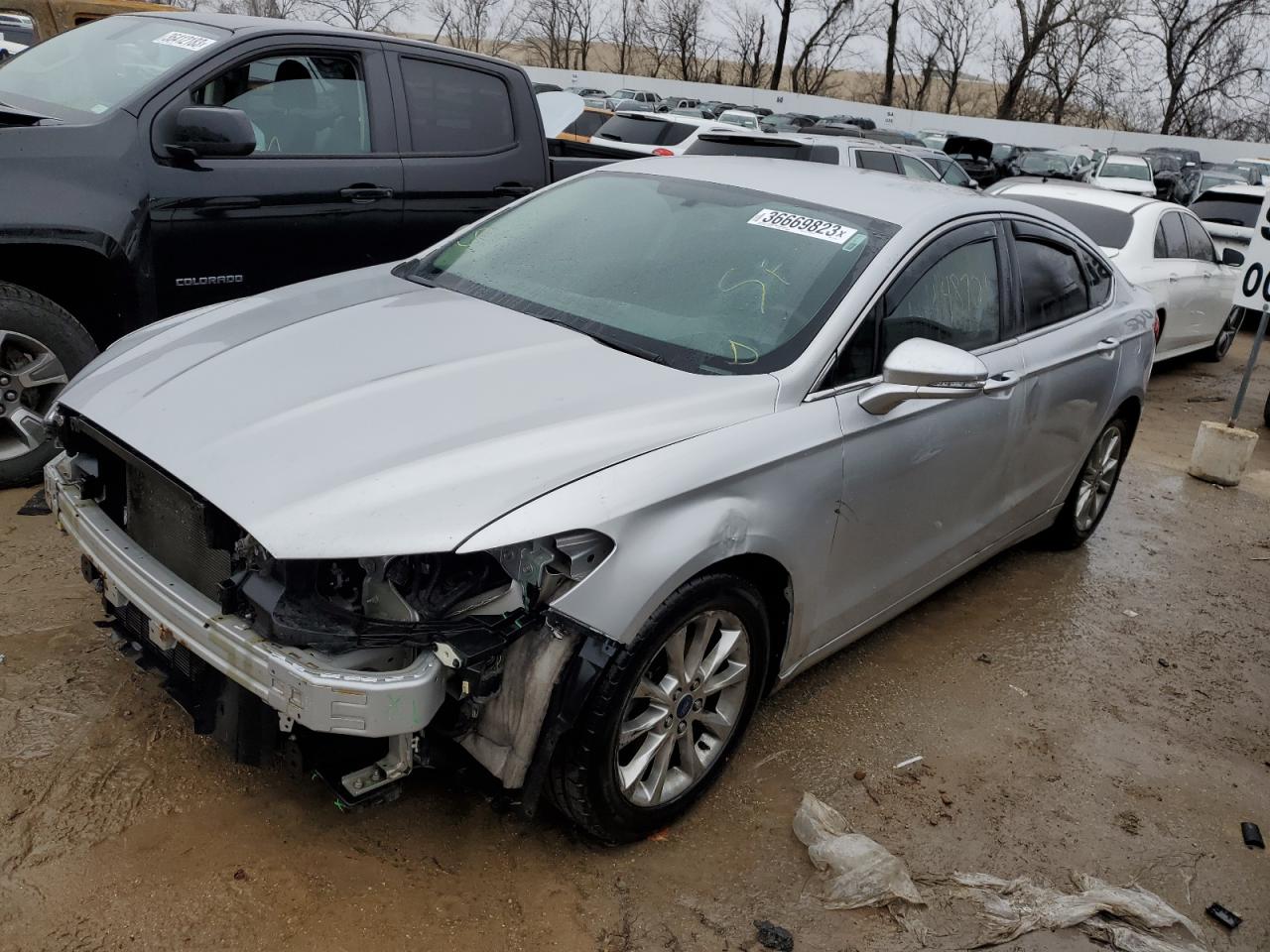 Obraz 1 z 2017 FORD FUSION SE 2017 z VIN 3FA6P0HD5HR177724
